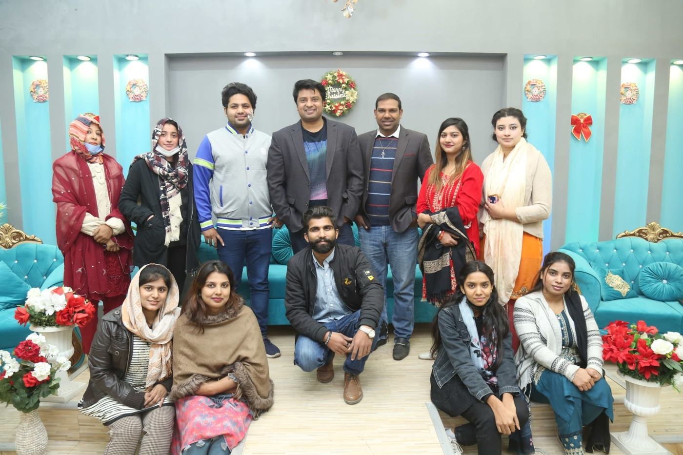 The teachers of Maranatha Christian High School, Lahore